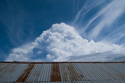   <span class="attribution"><a class="link " href="https://www.shutterstock.com/image-photo/moment-where-cumulonimbus-storm-cloud-gathered-1291824019" rel="nofollow noopener" target="_blank" data-ylk="slk:Muhammad Qadri Anwar/Shutterstock;elm:context_link;itc:0;sec:content-canvas">Muhammad Qadri Anwar/Shutterstock</a></span>