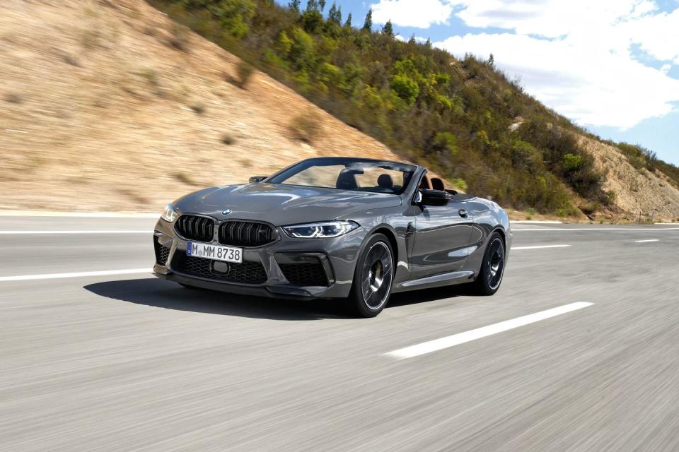 <p>2020 BMW M8 Competition convertible</p>