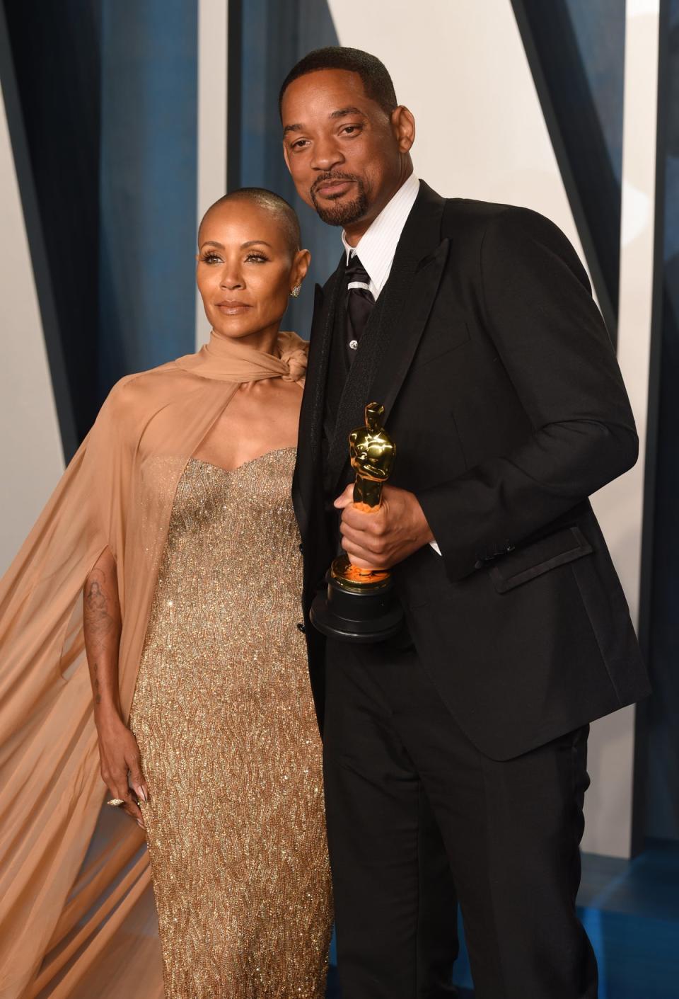 Jada Pinkett Smith promises details of her family’s ‘deep healing’ will be shared (Doug Peters/PA) (PA Wire)