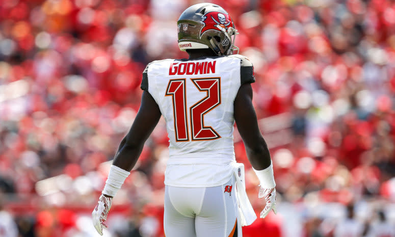 Chris Godwin in action for the Tampa Bay Buccaneers.