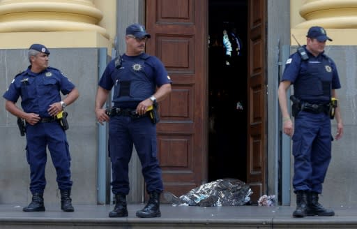 The shooting took place during mass in the cathedral in downtown Campinas