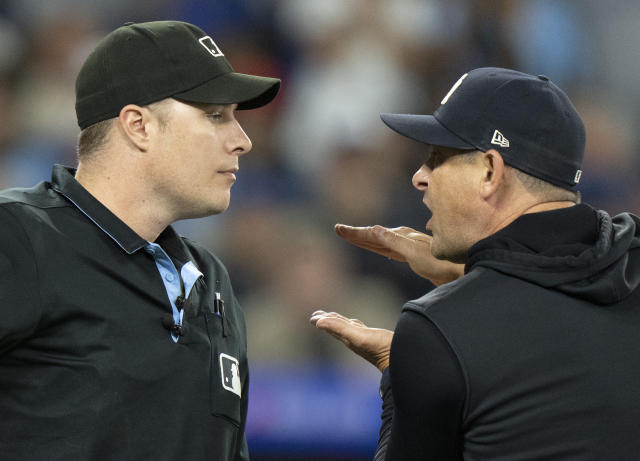 New York Yankees' Anthony Rizzo calls ejection for arguing balls