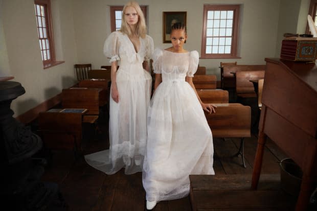 <p>Looks from the Honor NYC Fall 2023 bridal collection.</p><p>Photo: Yelena Yemchuk/Courtesy of Honor NYC</p>