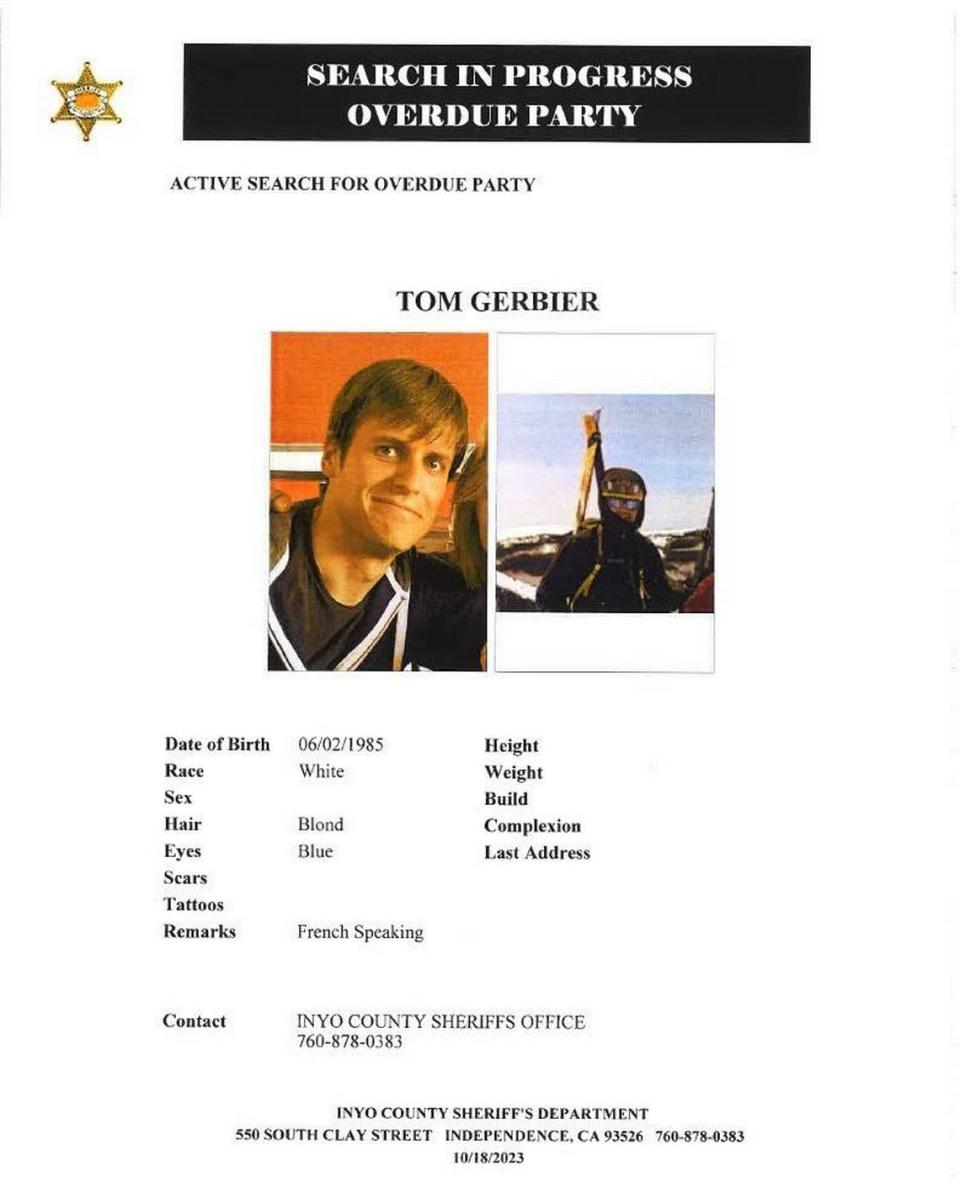 The National Park Service on Friday, Oct. 202, 2023, confirmed that the body of missing hiker Tom Gerbier had been recovered in Sequoia National Park in California.