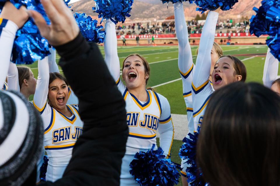 San Juan High School plays South Summit High School in the 2A football state championship at Southern Utah University in Cedar City on Saturday, Nov. 11, 2023. | Megan Nielsen, Deseret News