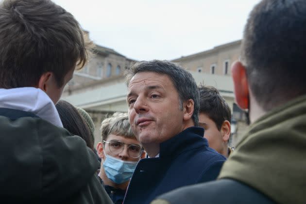 Matteo Renzi, politician during the News Atreju, demonstration organized by &#34;Fratelli d&#39;Italia&#34; party on December 11, 2021 at the Rome in Rome, Italy (Photo by Gloria Imbrogno/LiveMedia/NurPhoto via Getty Images) (Photo: NurPhoto via Getty Images)