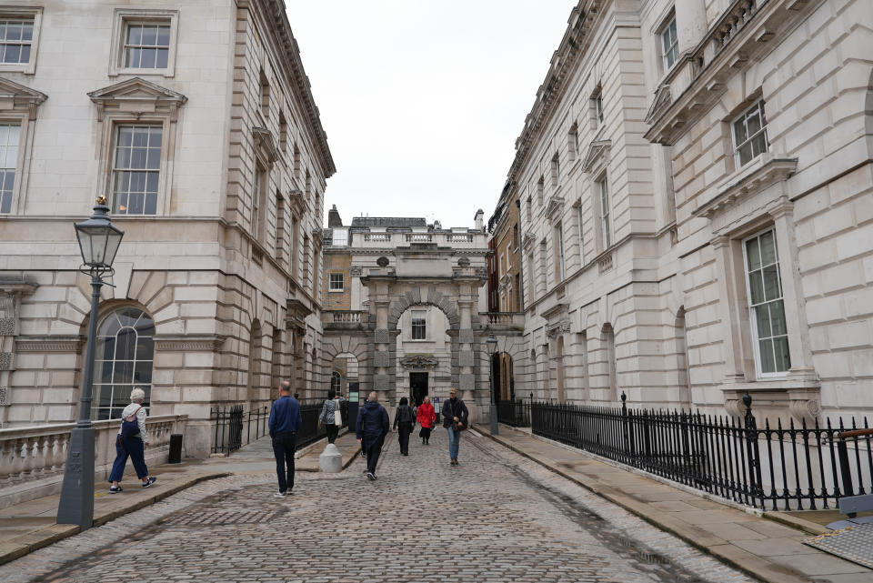 Somerset House courtyard taken with the Sony ZV-E1