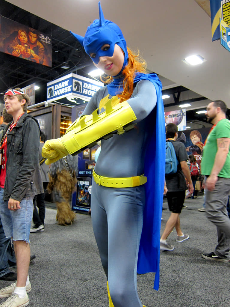 Batgirl is ready for some bat-action - San Diego Comic-Con 2012