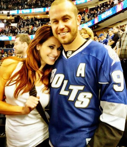 <p>Evan Longoria Instagram</p> Evan Longoria and Jaime Faith Edmondson.