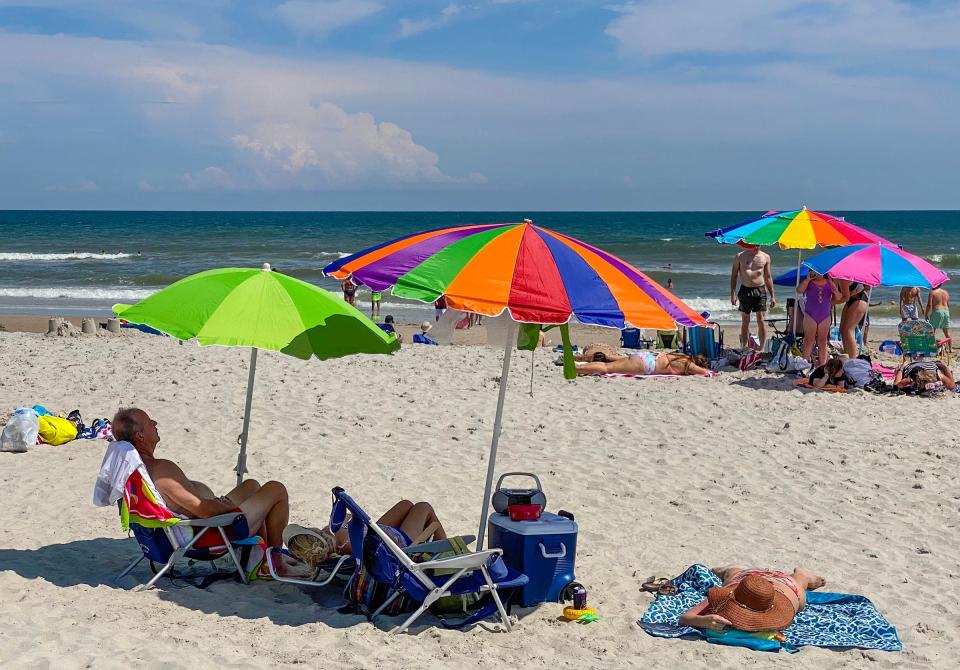 The beaches are a great, free, way to cool down in this heat.