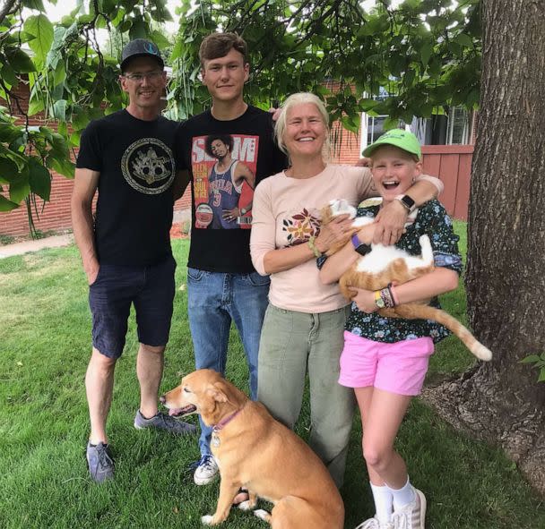 PHOTO: The family decided to go on vacation to Beaver Lake in Arkansas after Chuck completed a long tour. (Jennifer Thompson)