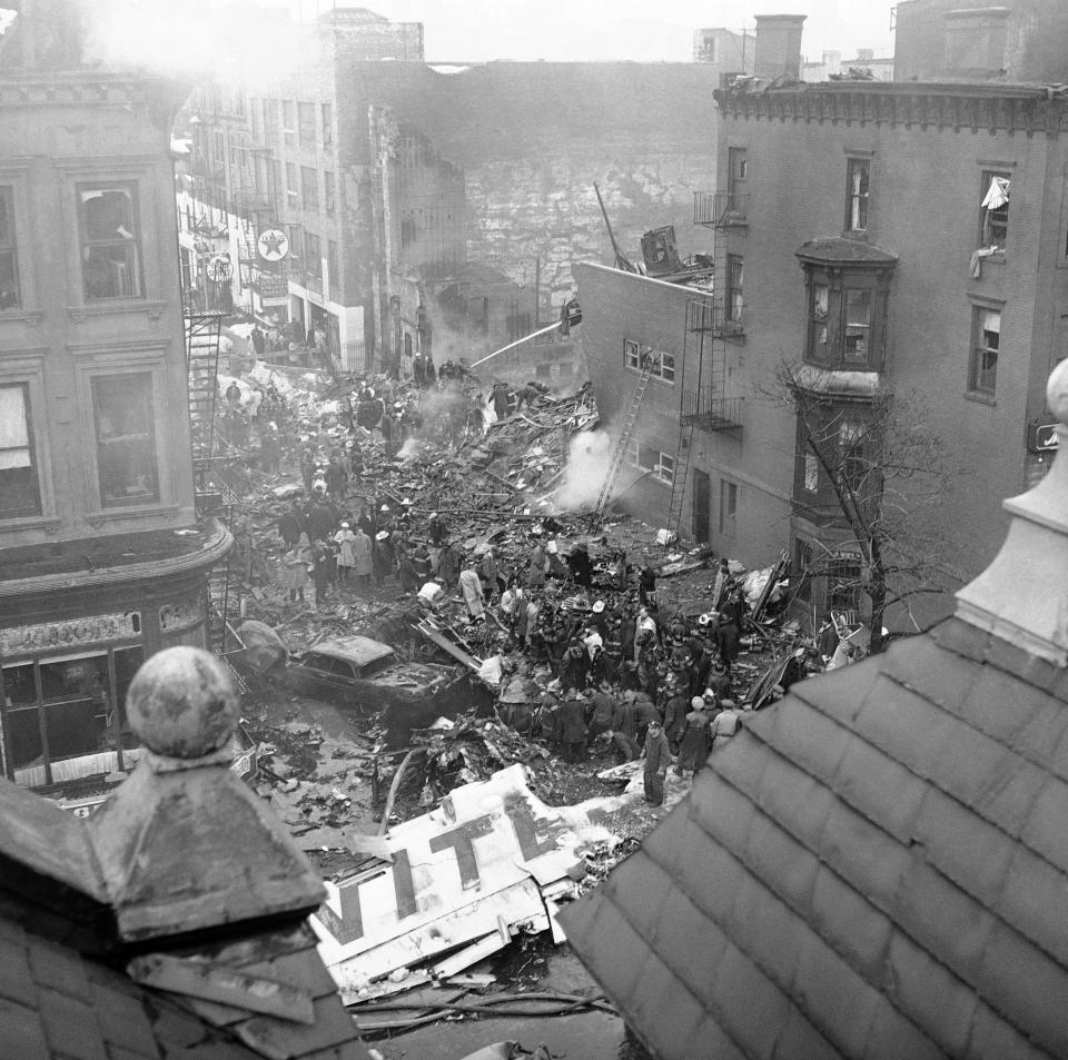 the site of the 1960 Park Slope Plane Crash