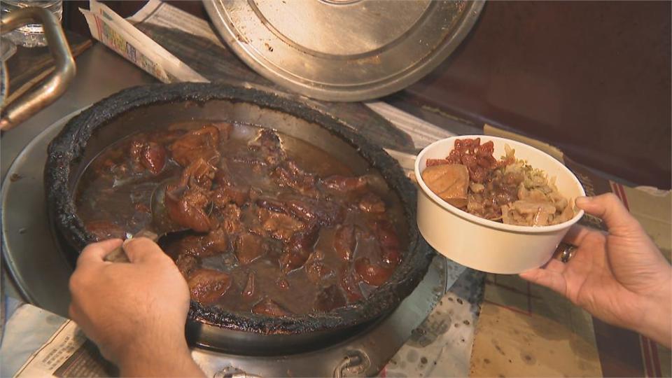 堅持真材實料！　古早味腿庫飯Q彈軟嫩滿足饕客味蕾