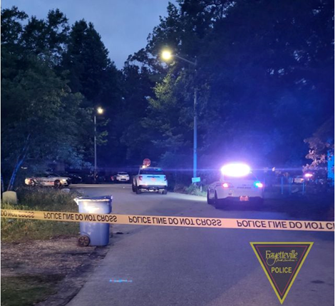 Two men were killed and two were injured in a shooting in the 700 block of Rembrandt Drive at 3:23 a.m. on Wednesday, May 31, 2023, the Fayetteville Police Department said.