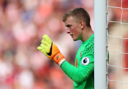 Football Soccer Britain - Southampton v Sunderland - Premier League - St Mary's Stadium - 27/8/16 Sunderland's Jordan Pickford Action Images via Reuters / Matthew Childs