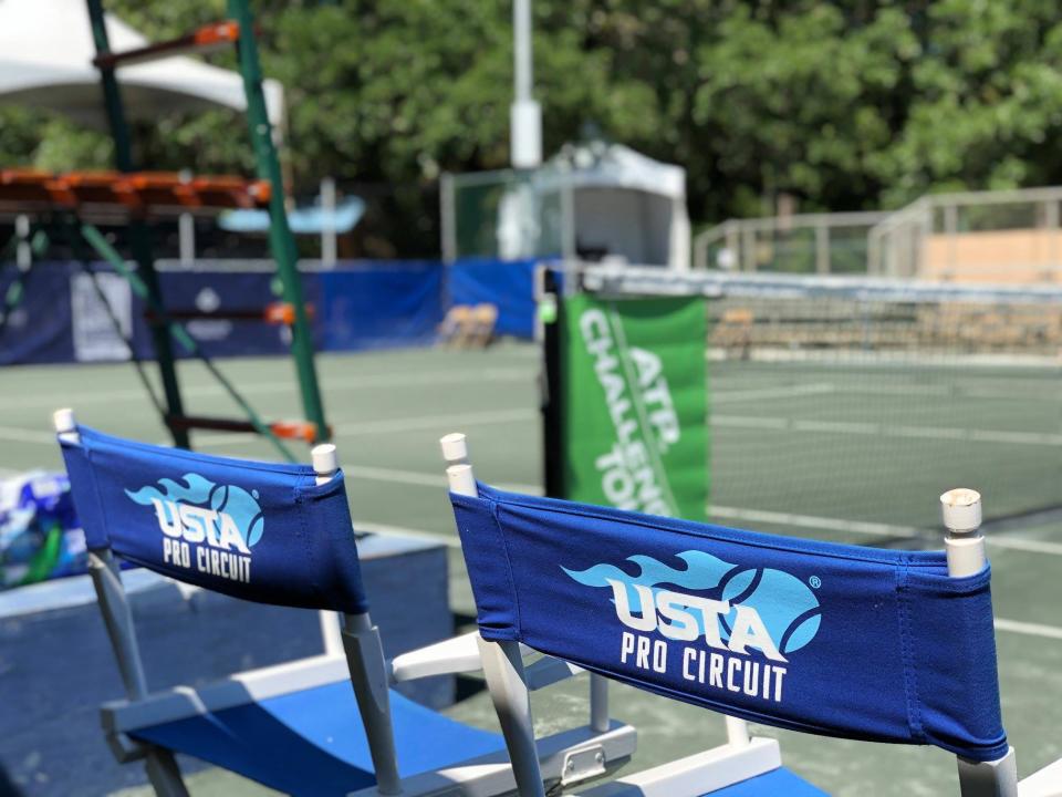 The Tallahassee Tennis Challenger is underway at Forestmeadows.