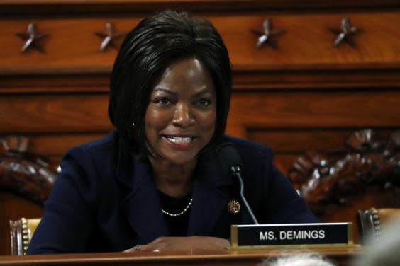 Val Demings served as police chief of Orlando before entering politics (Getty)