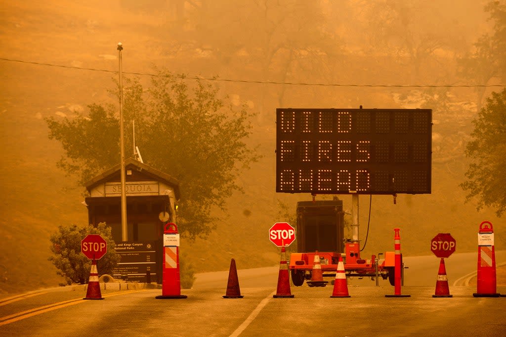 Western Wildfires (ASSOCIATED PRESS)