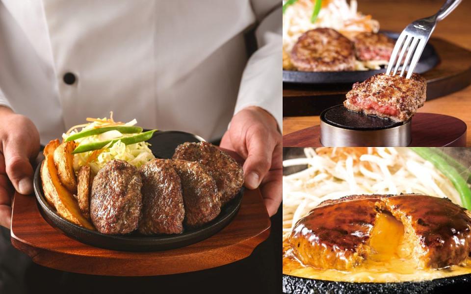 在日本擁有高人氣，討論度極高的漢堡排名店「肉的長谷川」，主打每日新鮮現做漢堡排，獨家招牌餐點「100%純牛肉漢堡排」  圖片來源：肉的長谷川