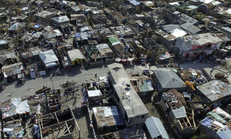 Haitians with the group Potentiel 3.0 traveled to Jeremie with a flotilla of four drones to document the damage