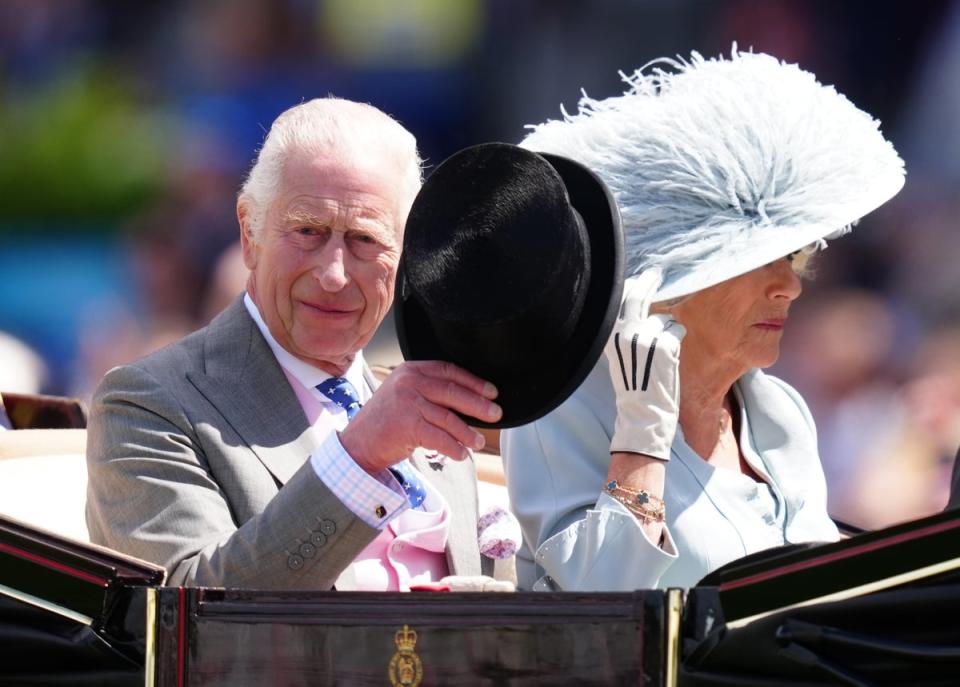 King Charles III and Queen Camilla (David Davies/PA Wire)