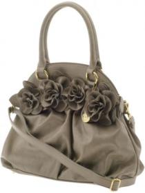 Big Buddha flower handbag, $90.00.