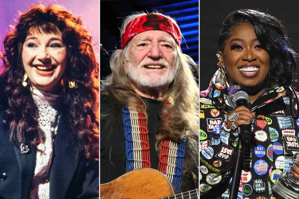 Kate Bush; Willie Nelson; Missy Elliott