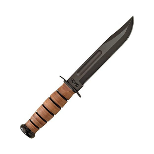 KA BAR USMC Fighting Knife against white background