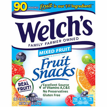 Welch’s Fruit Snacks 90-count