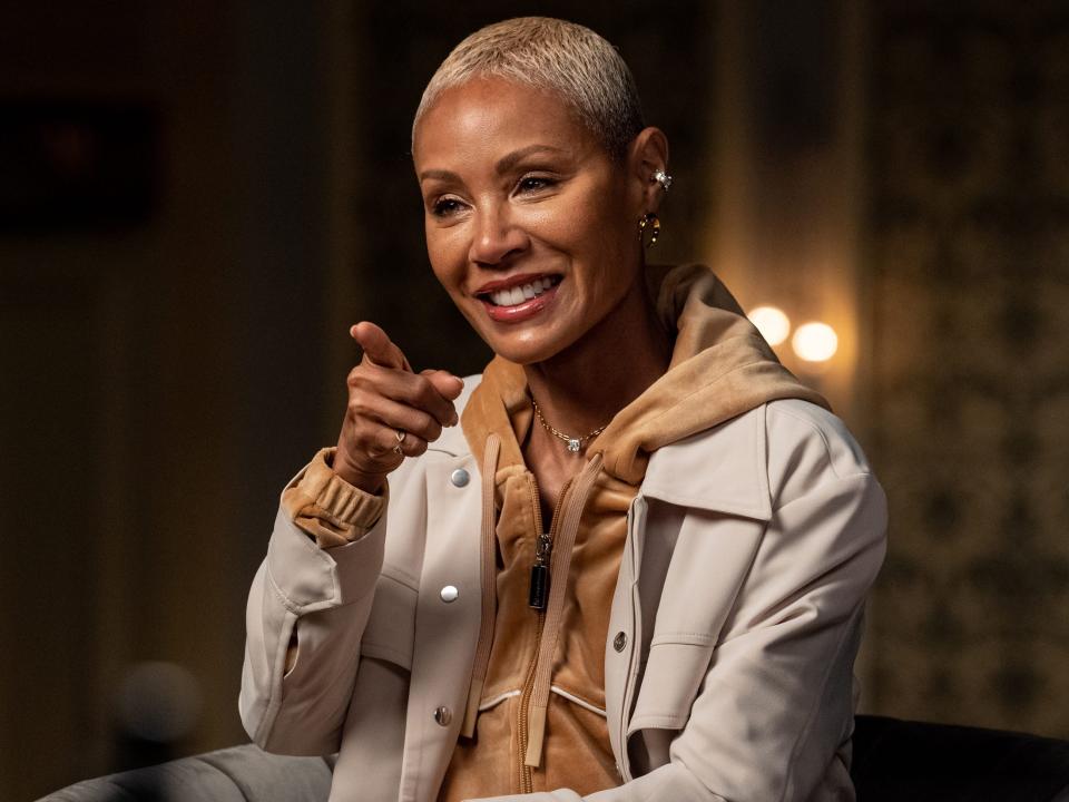 Jada Pinkett Smith in her sit-down interview with Hoda Kotb in October 2023.