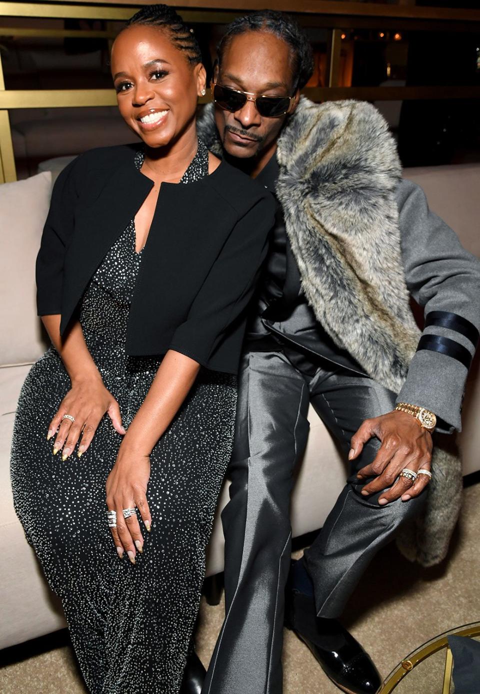 SHANTE BRODUS and SNOOP DOGG