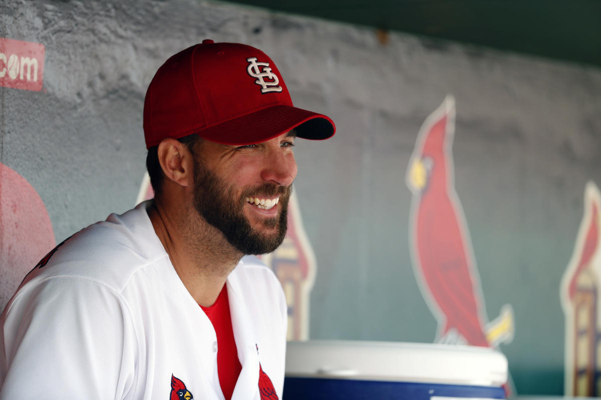 Adam Wainwright was the ultimate dad when his son took over his post-game  press conference 