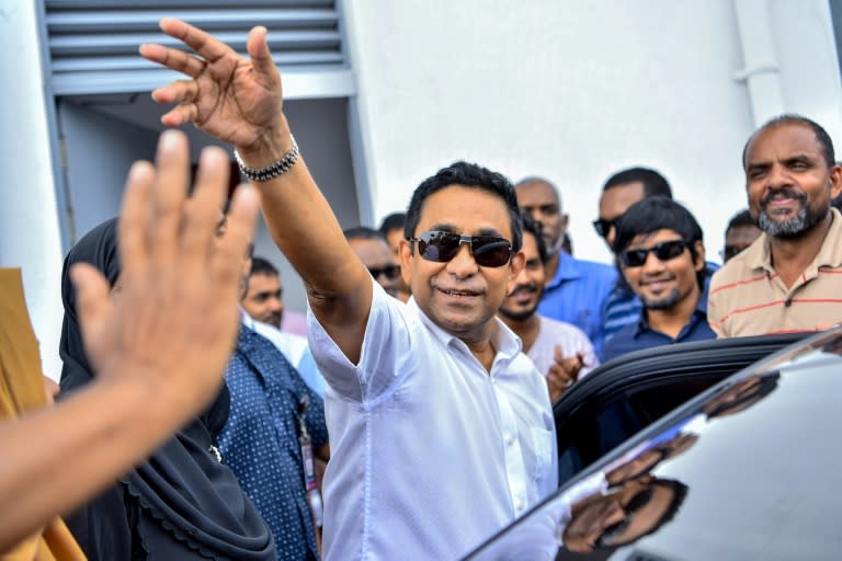 By the time he had been voted out in 2018, Yameen had imprisoned or forced into exile nearly all of his potential rivals (AHMED SHURAU)