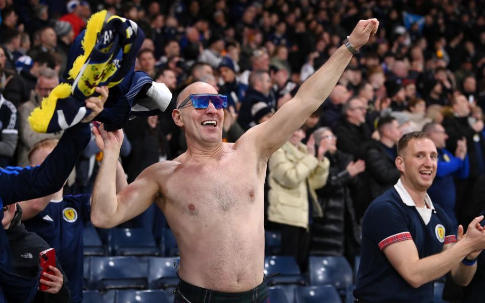 Scotland fan - Getty Images/Stu Forster