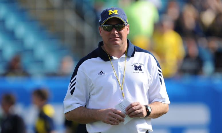 Former Michigan Wolverines head coach Rich Rodriguez.