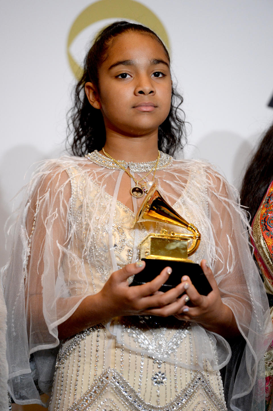 Emani Asghedom At Grammy Awards
