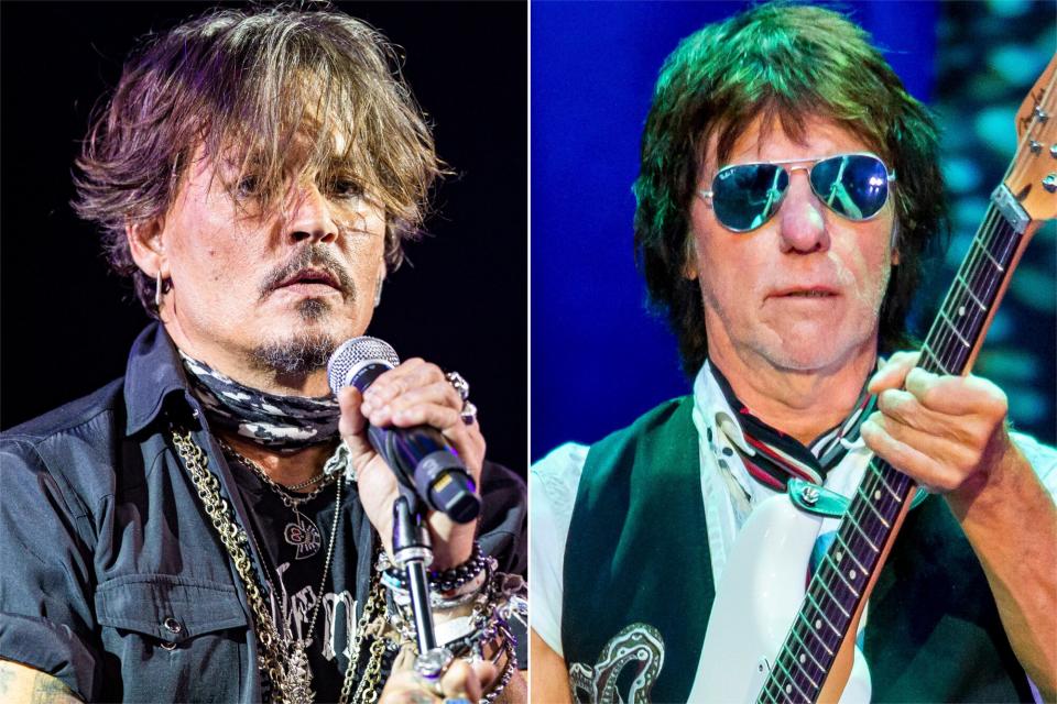 Johnny Depp, Jeff Beck