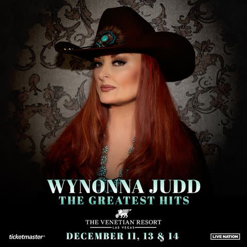 <p>Live Nation</p> Wynonna Judd The Greatest Hits Flyer