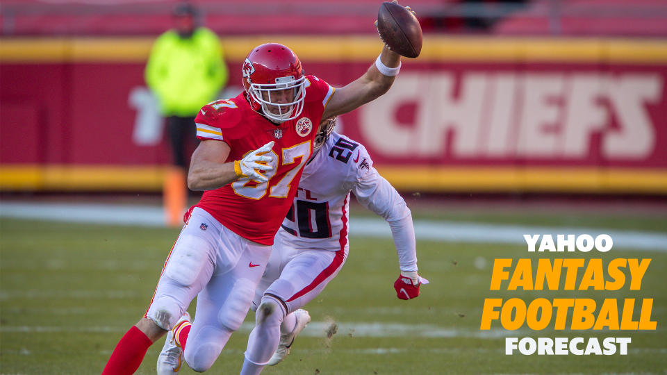 Travis Kelce had a season for the record books, putting up the most receiving yards of any tight end in history.