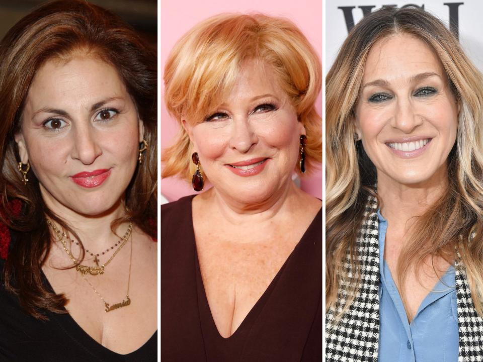 Kathy Najimy, Bette Midler, and Sarah Jessica Parker