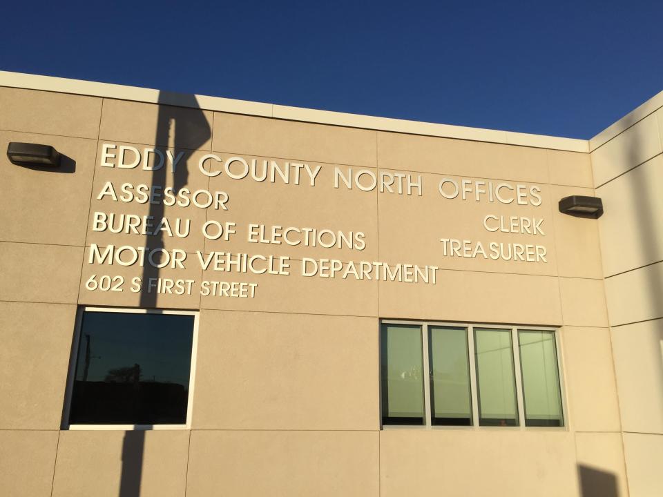 The Eddy County Sub-Office in Artesia on Dec. 2, 2021. Eddy County posted six openings on their website, including a custodian for facilities in the Artesia area.