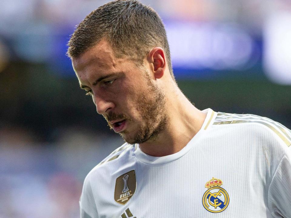 Eden Hazard and Real Madrid are yet to win in Europe this season: Getty