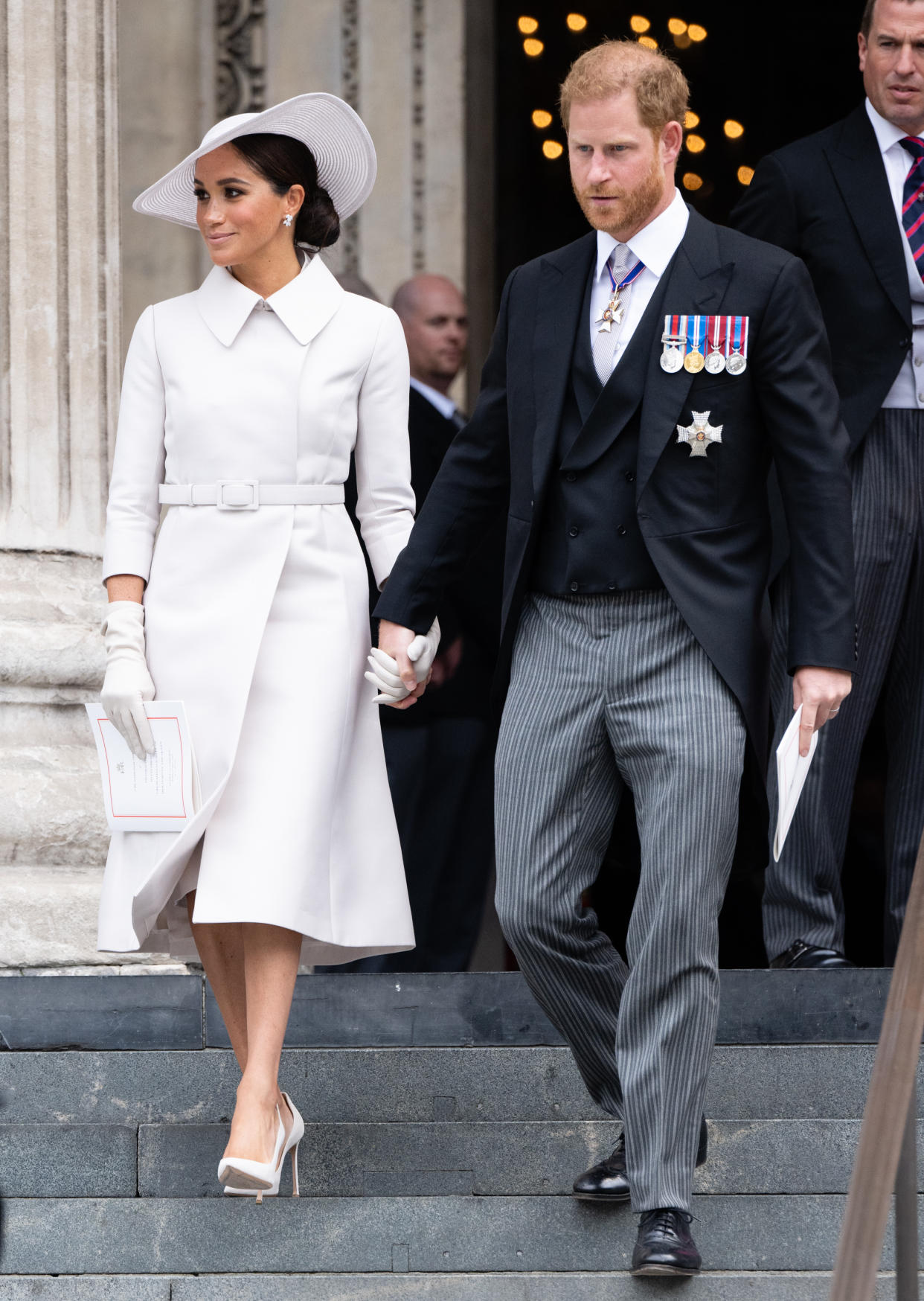  Duchess of Sussex and Prince Harry, attend the National Service of Thanksgiving at St Paul's Cathedral 