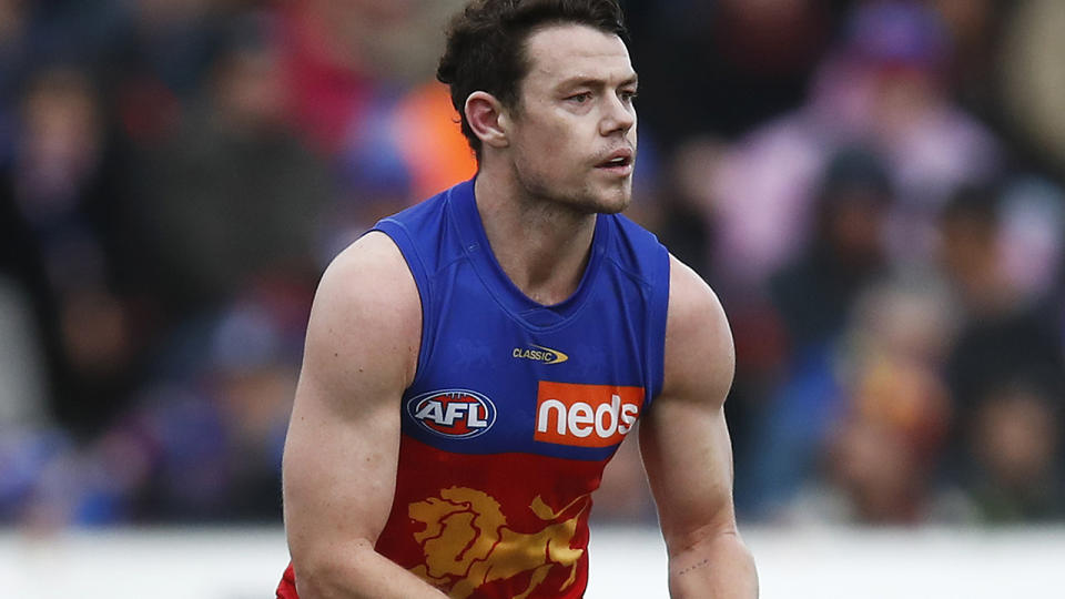 Brisbane star Lachie Neale says a lingering injury has kept him from performing at his best. (Photo by Daniel Pockett/Getty Images)