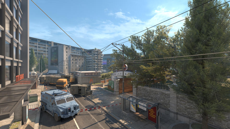 Counter Strike 2 Overpass map