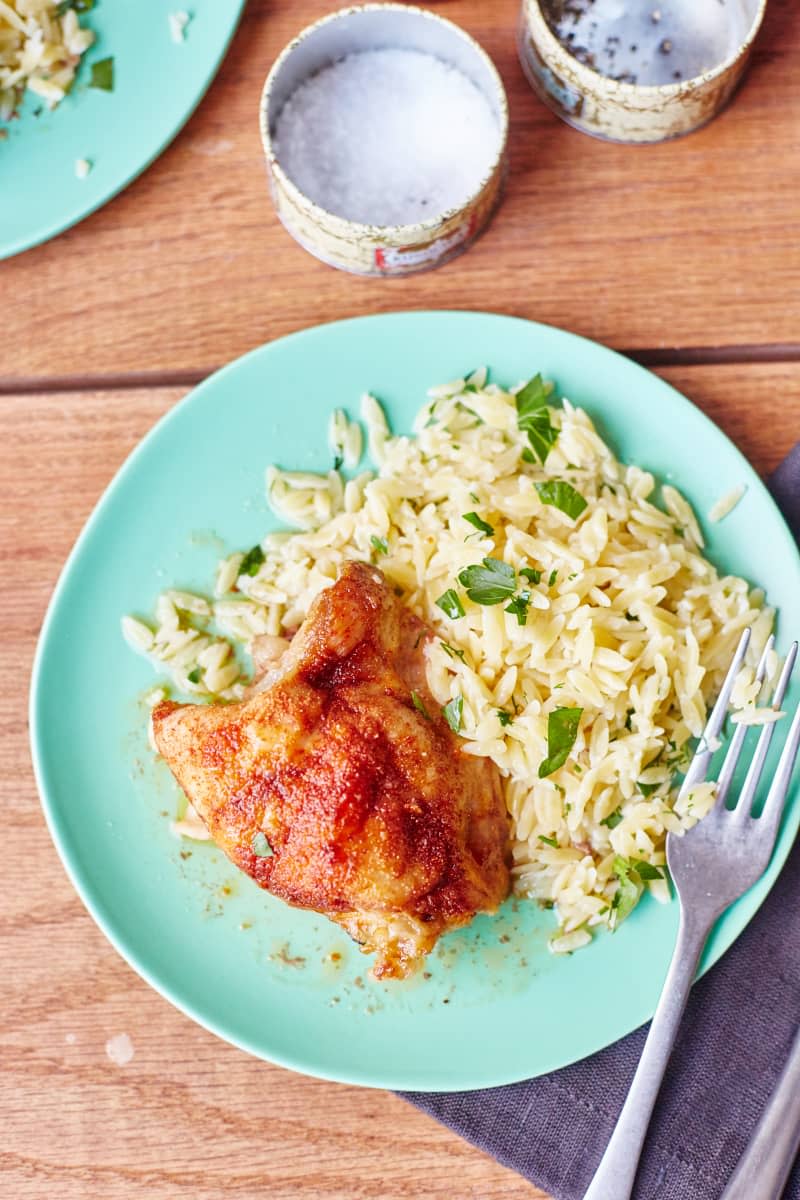 Crispy, Juicy Chicken Thighs in the Slow Cooker