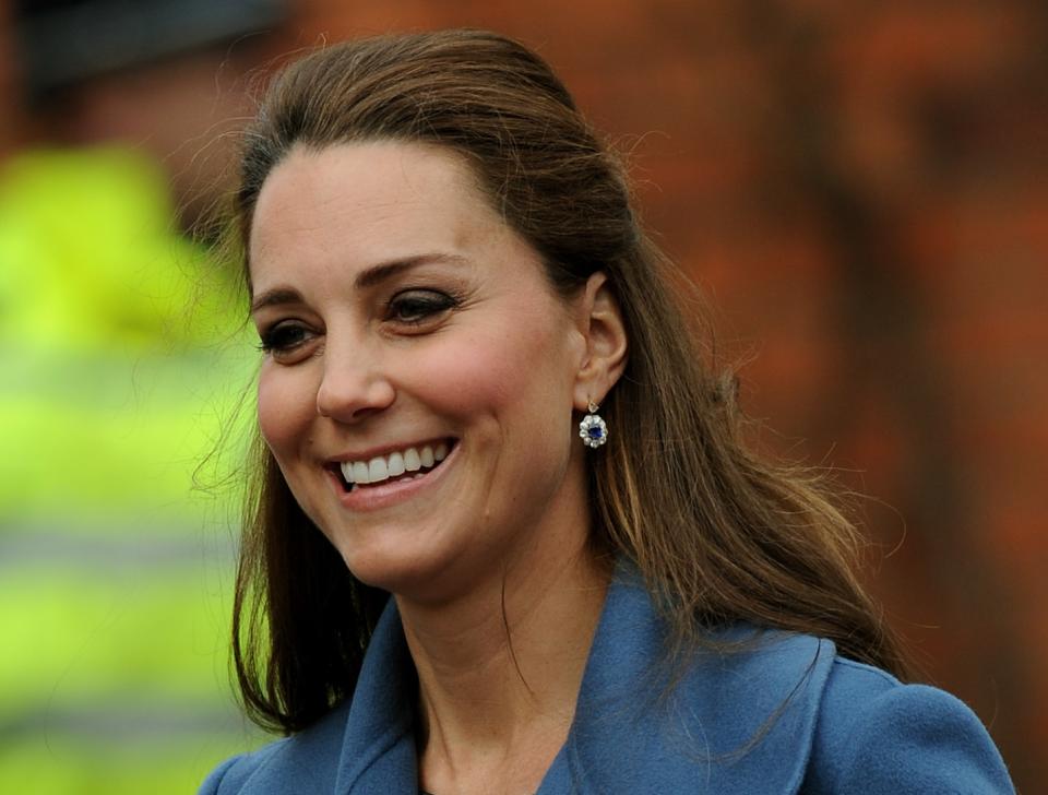 The palace hasn't actually revealed Kate's due date [AP]