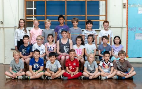 A Year 3 class at Little Ealing Primary School today  - Credit: PA