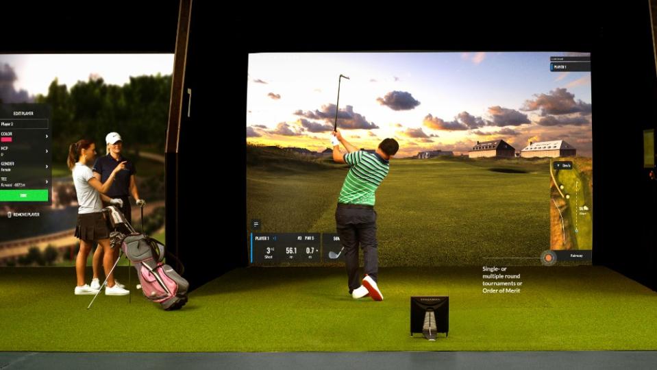 Trackman Golf Simulator - Credit: Trackman