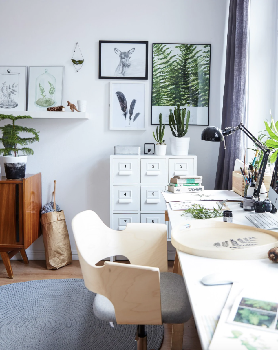 Incorporate a small stylish workspace